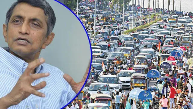 There are 70 vehicles for every 100 people in Hyderabad.. People are buying vehicles because they have nothing else to do: Jayaprakash Narayana