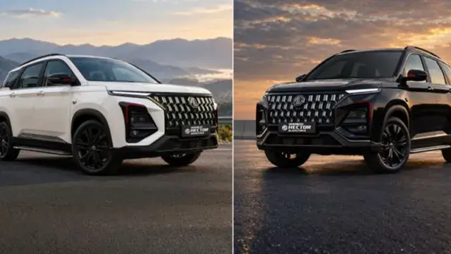 Want a black look? Want a white look? MG Hector gets two new editions