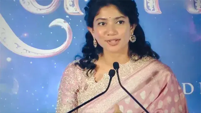 Sai Pallavi's captivating beauty... a special attraction at the 'Ramayana' event...