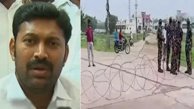 High tension in Pulivendula.. Heavy police deployment at MP Avinash Reddy's residence