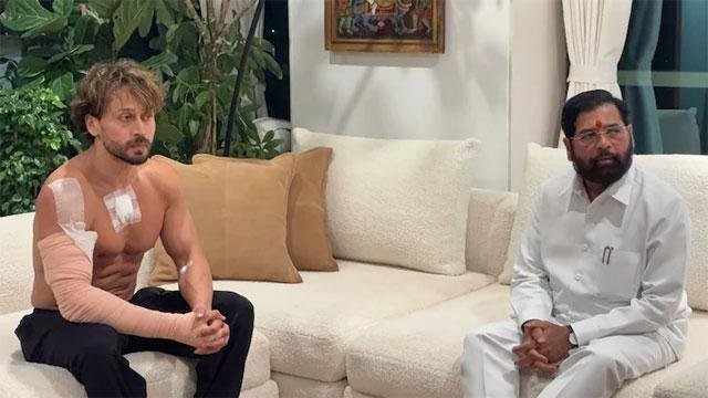 Tiger Shroff injured in firing.. Photos released for the first time.. Eknath Shinde says no one will be spared.