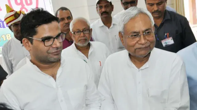 PK's unexpected praise for Nitish.. Book calls him one of Bihar's top 10 leaders