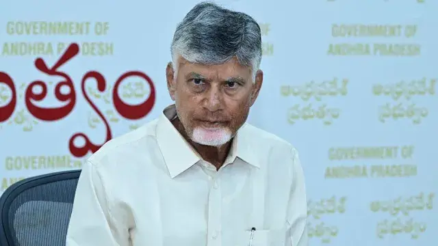 When the road was laid, it was plowed with a tractor.. Is this devilish joy?: Chandrababu